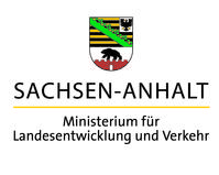 Logo Ministerium fr Landesentwicklung und Verkehr Sachsen-Anhalt