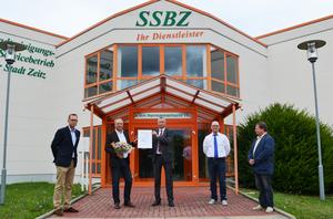 SSBZ Stadtreinigungs- und Servicebetrieb Zeitz GmbH erhält zum fünften Mal in Folge Bonitätszertifikat