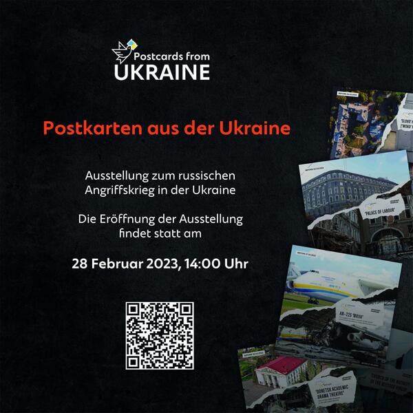 Ausstellung Postkarten aus der Ukraine