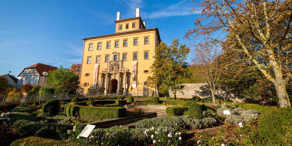 Torhaus Schloss Moritzburg Zeitz mit Detmolder Garten
