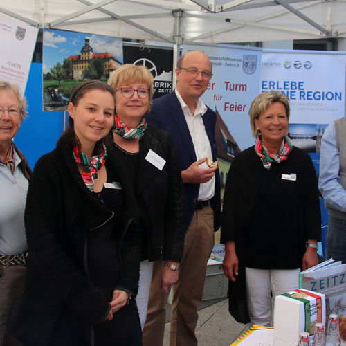 Zeitzer Delegation während der BürgerInnenfahrt nach Detmold 2018