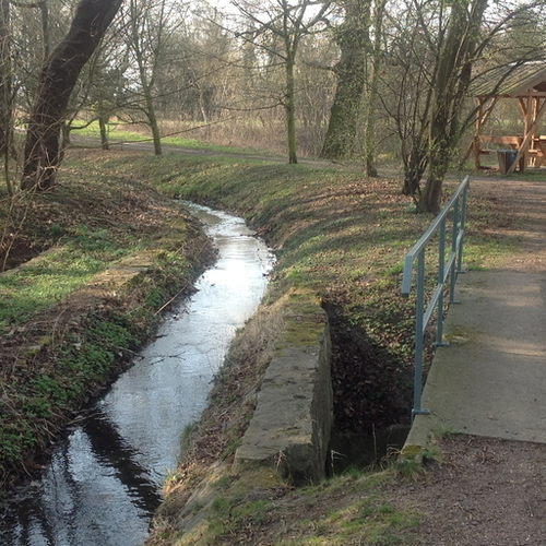 Flößerpfad-Radweg Kötzschau-Schladebach-Friedensdorf