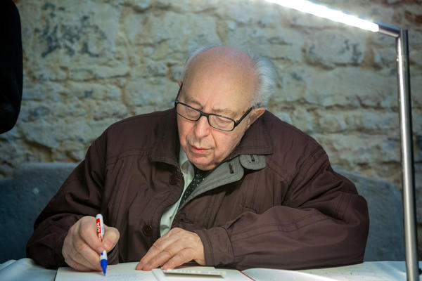 Autogrammstunde Rudolf Drößler