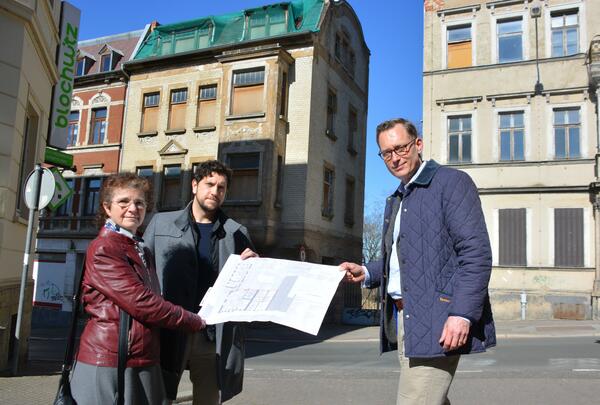 Foto - WBG als verlsslicher Partner bei Sanierung von Husern im Stadtgebiet