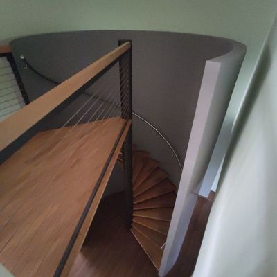 Treppe zum 1. Obergeschoss Romarkt 15, 16