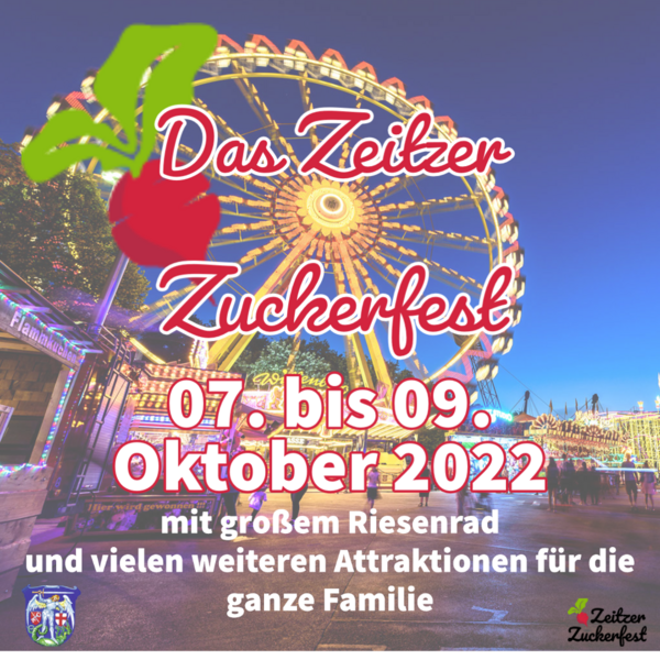 Das süßeste Stadtfest Mitteldeutschlands Zeitz feiert Zuckerfest und