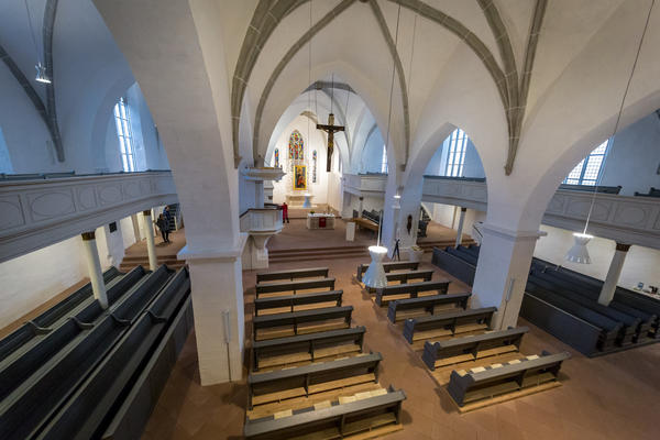Innenansicht der Michaeliskirche aus dem Jahr 2017