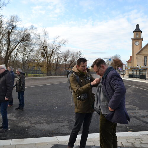 11 Stadtschreiber Maxim Melnik (2.v.r.) vom MDR_RBB war auch dabei (c) Stadt Zeitz