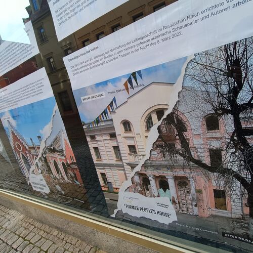 013 Ausstellung Postkarten aus der Ukraine eröffnet