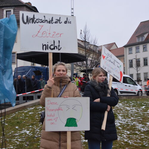 02 - Kundgebung zum Erhalt von Geburtenhilfe und Kinderstation im Klinikum Zeitz