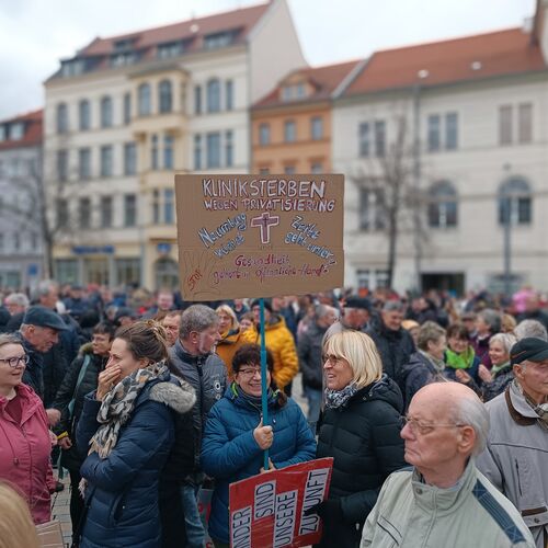 08 - Demonstration zur Stationsschließung Klinikum