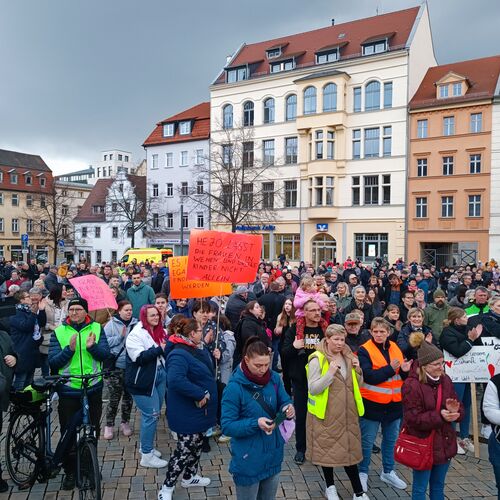 13 - Demonstration zur Stationsschließung Klinikum
