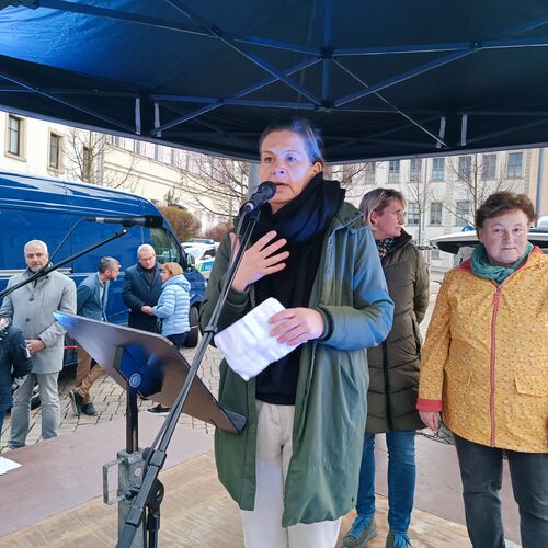 15 - Demonstration zur Stationsschließung Klinikum