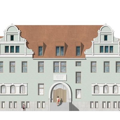 Designentwurf für die Sanierung des Volksbades
