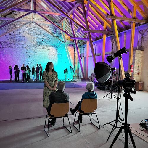 Making-Of Imagekampagne AUSZEITZ Kloster Posa