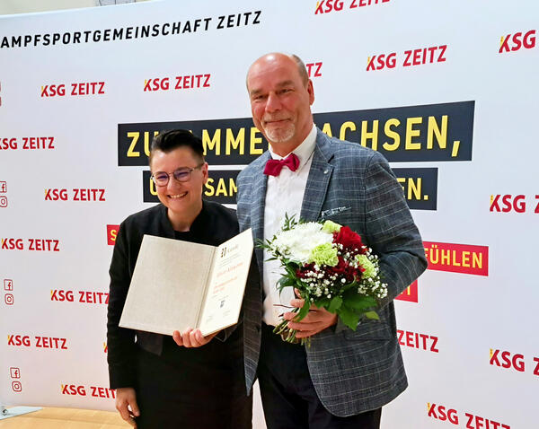Foto - Ehrenbrgerwrde fr Jahrzehnte langes soziales und sportliches Engagement an Silvio Klawonn verliehen