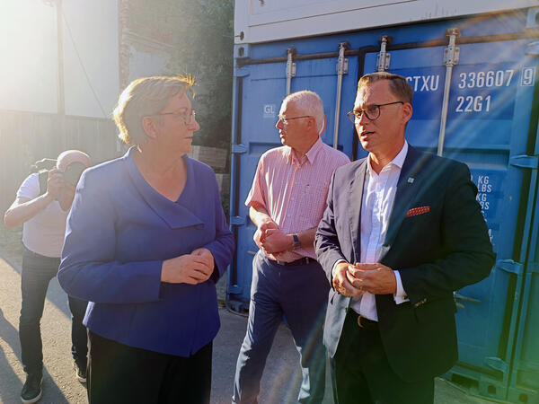 002 Bundesbauministerin auf Sommertour zu Gast in Zeitz