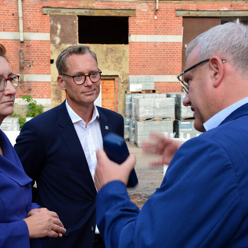 003 Bundesbauministerin auf Sommertour zu Gast in Zeitz