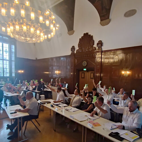 Foto 04 - Erste Sitzung des neuen Stadtrates nach Wahl 2024