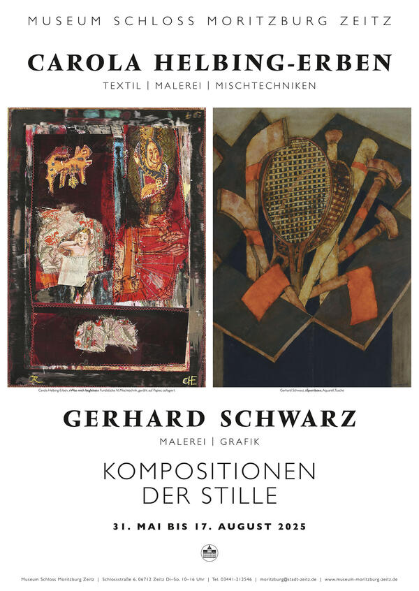 Plakat Schwarz Erben A4