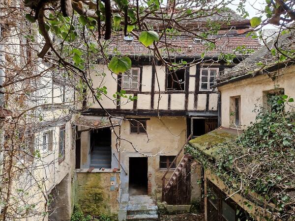 Innenhof der Rahnestrae 17 in Zeitz