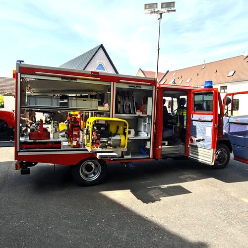 Foto 06 - Feuerwehrfahrzeugübergabe FFW Zangenberg