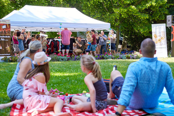 Picknickkonzert im Rossnerpark