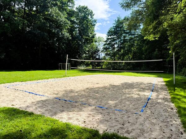 Neues Beachvolleyballfeld im Waldbad Kayna