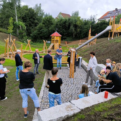 Foto 05 - Spielplatzeröffnung Kayna